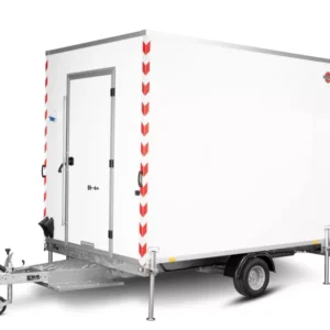 Bouwkeet schaftkeet aanhangwagen 750kg ongeremd