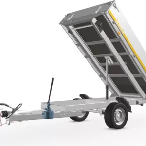 Eduard Kipper dubbelas 1500kg 251x145cm geremd