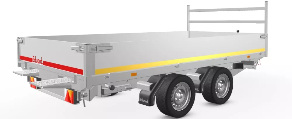 Eduard Kipper 2700kg dubbelas 330x180cm geremd – Image 3