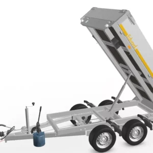 Eduard Kipper dubbelas 2000kg 256x150cm geremd