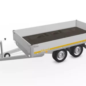 Eduard Plateauwagen 2700kg 311x160cm geremd
