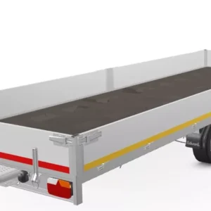 Eduard Plateauwagen 2700kg 556x200cm geremd rijplaten