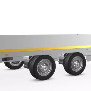 Eduard Plateauwagen 3500kg 356x180cm geremd