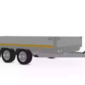 Eduard Plateauwagen 406x200cm 3500kg geremd