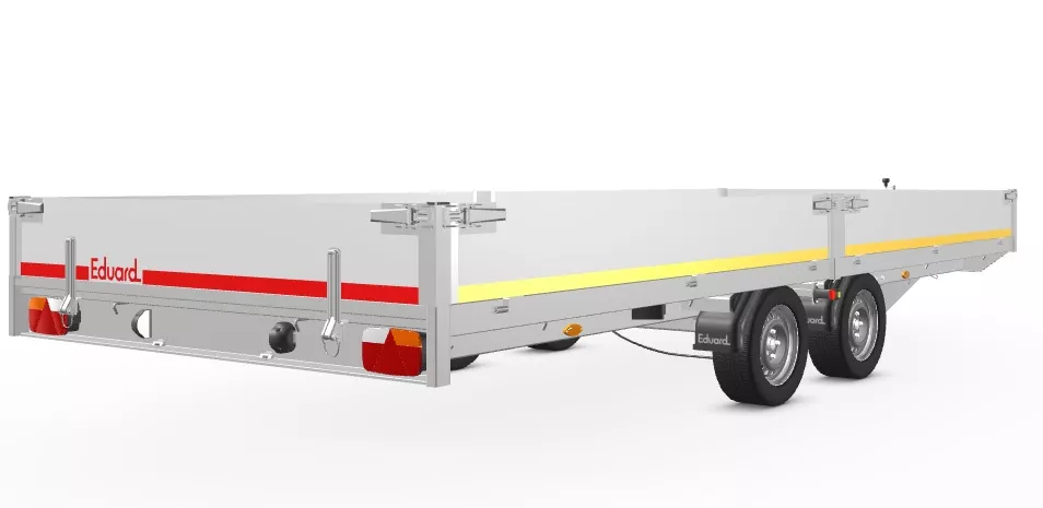 Eduard Plateauwagen 506x220cm 3500kg geremd – Image 2