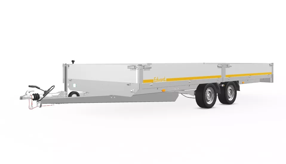 Eduard Plateauwagen 506x220cm 3500kg geremd