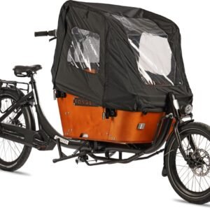 Fongers Cargo 2 Plus Deluxe 468 Wh Zwart/Bruin