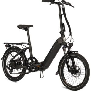 Fongers E-Folding Advanced 360 Wh Mat Zwart