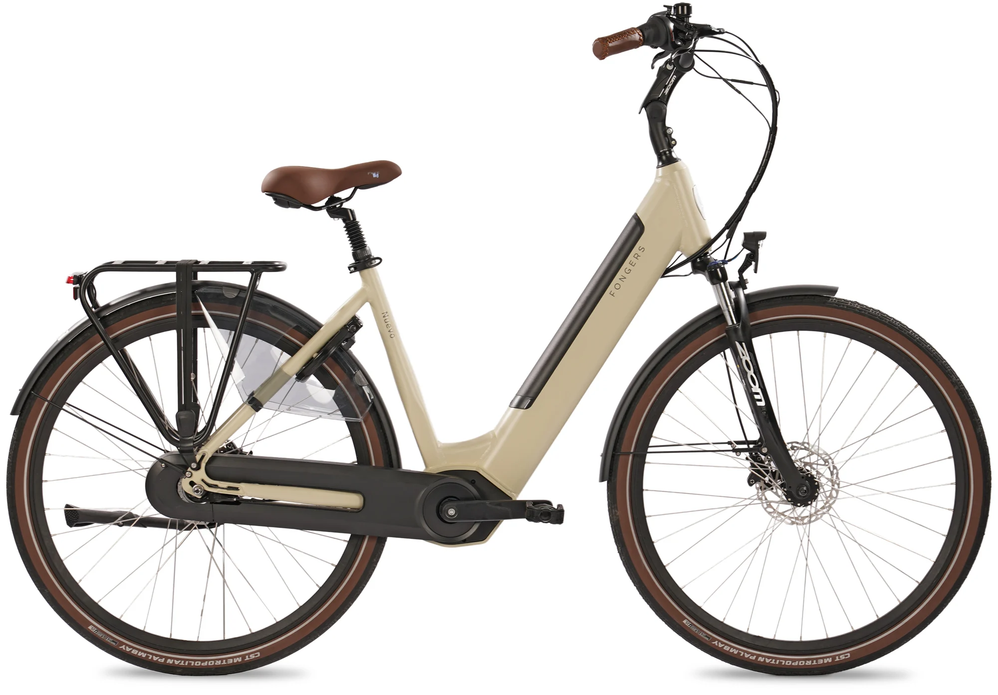 Elektrische fietsen Fongers Nuevo FM Kiezelgrijs