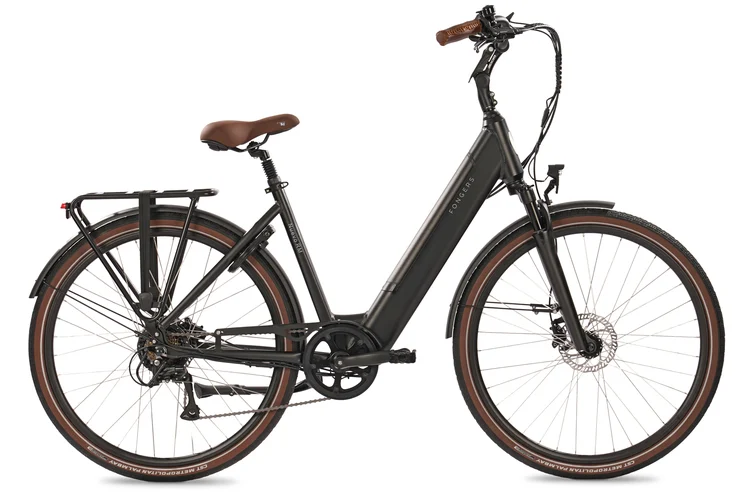 Elektrische fietsen Fongers Nuevo RM Zwart