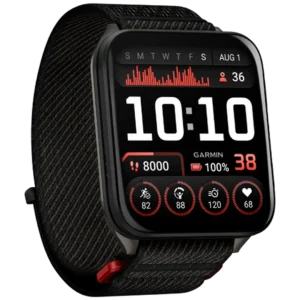 Garmin Venu X1 Zwart (Zwarte Nylon Band)