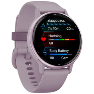 Garmin Vivoactive 5 Paars (Paarse Siliconenband)