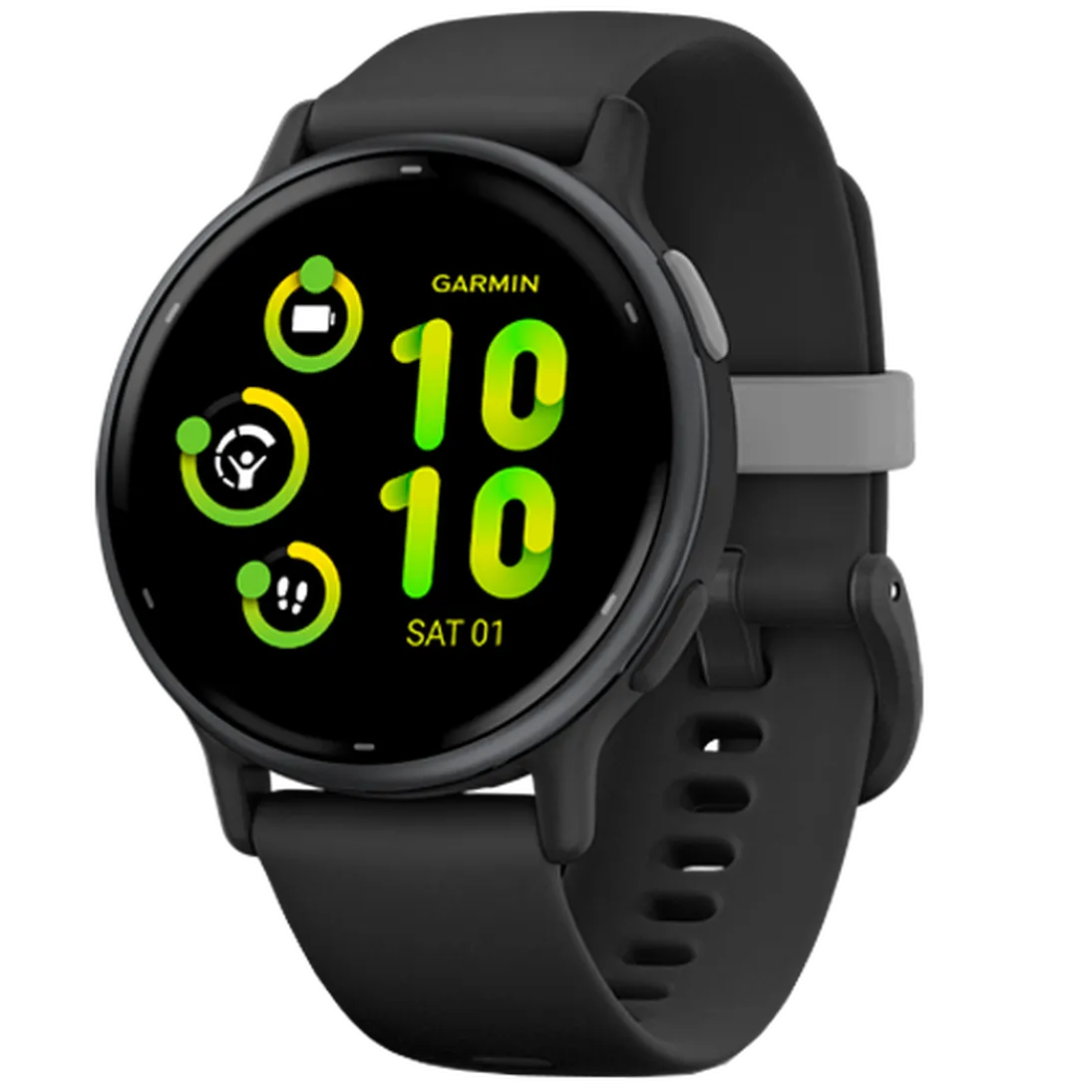 Garmin Vivoactive 5 Zwart (Zwarte Siliconenband) – Image 5