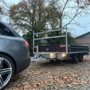 Henra Plateauwagen 331x185cm 2700kg geremd