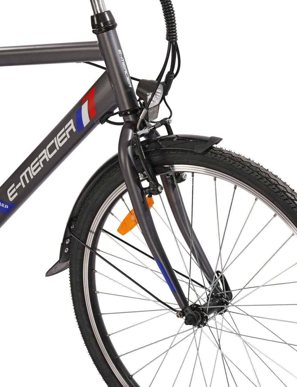 Elektrische fietsen Mea E-Mercier 540 Wh Grijs – Image 4