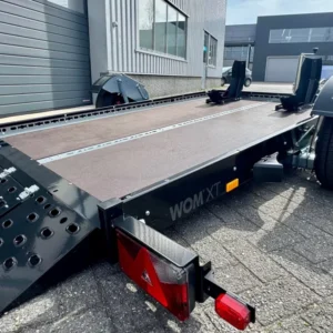 Motortrailer 251x153cm Stema 1300kg geremd Night Rider incl. zwarte steunen