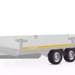 Plateauwagen 456x220cm Eduard 3500kg geremd rijplaten