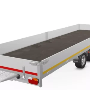Plateauwagen 506x200cm Eduard 3500kg geremd rijplaten