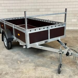 Aanhangwagen enkelas VDM 257x132cm 750kg ongeremd
