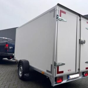 VDM Gesloten aanhangwagen 300x130cm 750kg ongeremd