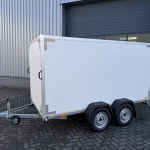 VDM Gesloten aanhangwagen 750kg 300x150cm dubbelas ongeremd