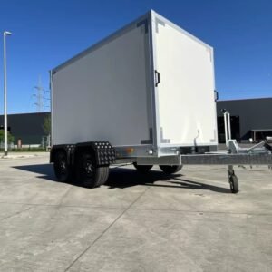 VDM Gesloten dubbelas 2000kg 258x130cm ongeremd