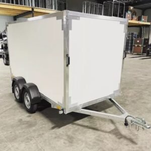 VDM Gesloten dubbelas 258x130cm 750kg ongeremd