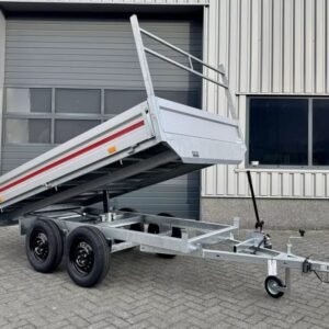 VDM Kipper dubbelas 260x150cm 750kg ongeremd
