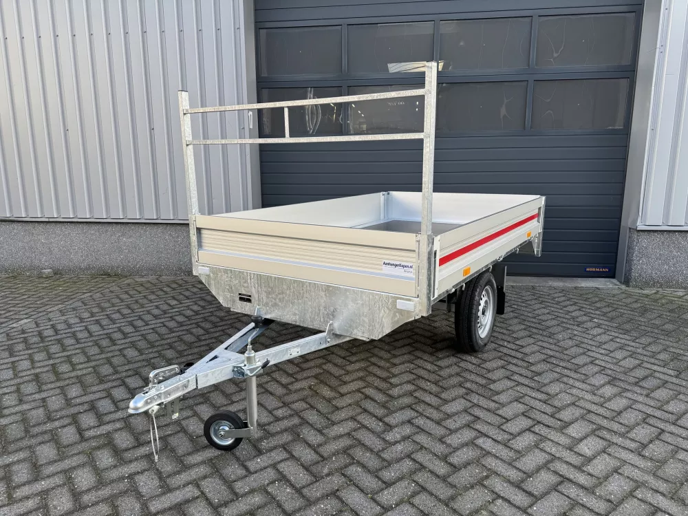 VDM Plateauwagen 260x150cm 750kg ongeremd enkelas
