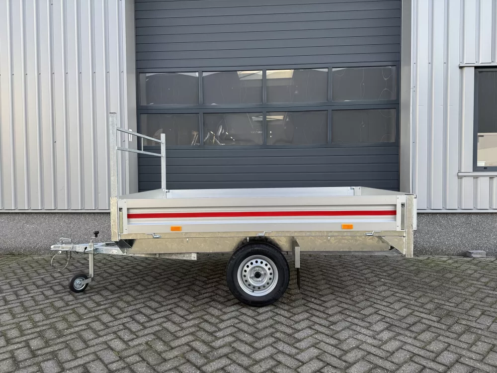 VDM Plateauwagen 260x150cm 750kg ongeremd enkelas – Image 8