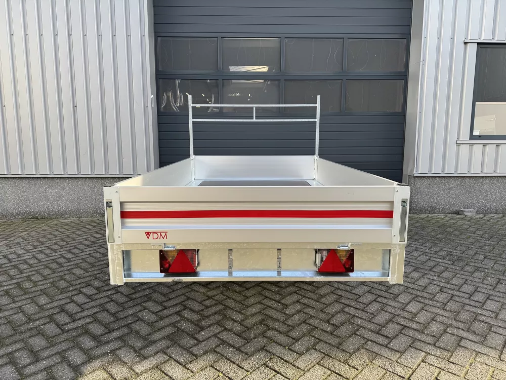 VDM Plateauwagen 260x150cm 750kg ongeremd enkelas – Image 7