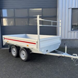 VDM Plateauwagen 260x150cm 750kg ongeremd dubbelas