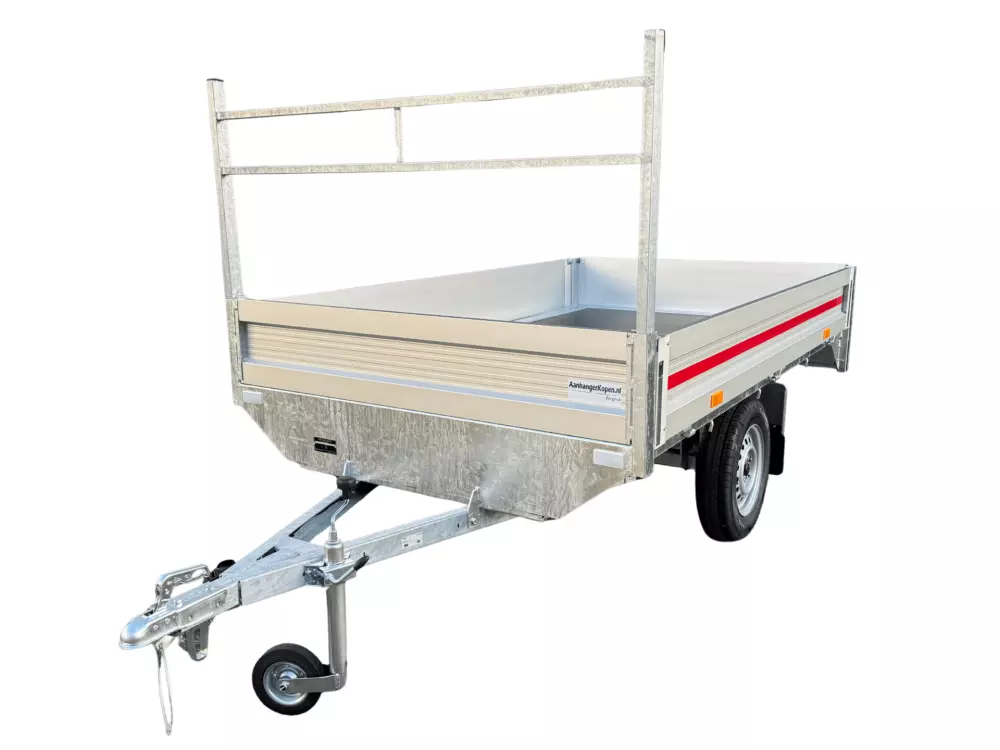 VDM Plateauwagen 260x150cm 750kg ongeremd enkelas – Image 10