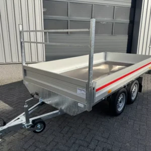 VDM Plateauwagen 300x150cm 750kg ongeremd dubbelas