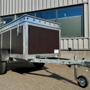 VDM bagagewagen met betonplex 1050L inhoud 750kg 175x100x60cm