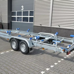 Vlemmix boottrailer 2700kg 840x255cm dubbelas