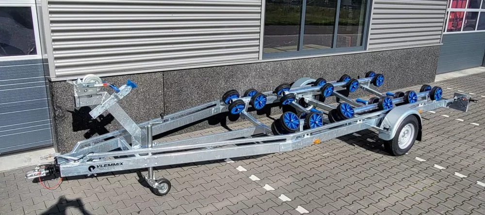 Vlemmix Flex-Rol 3000kg Boottrailer 700x220cm dubbelas