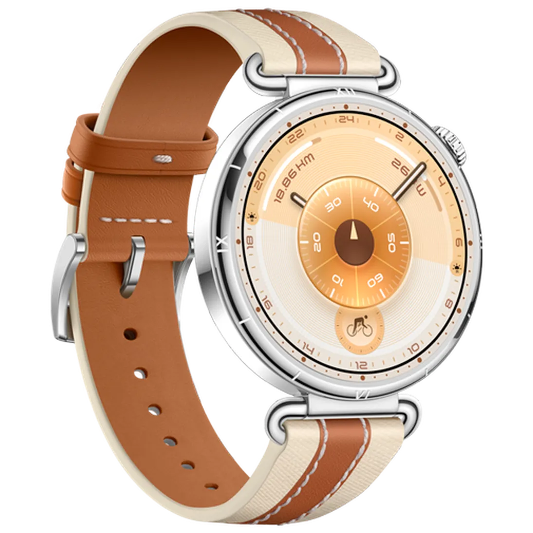 Huawei Watch GT 6 41mm Zilver (Bruine Band)