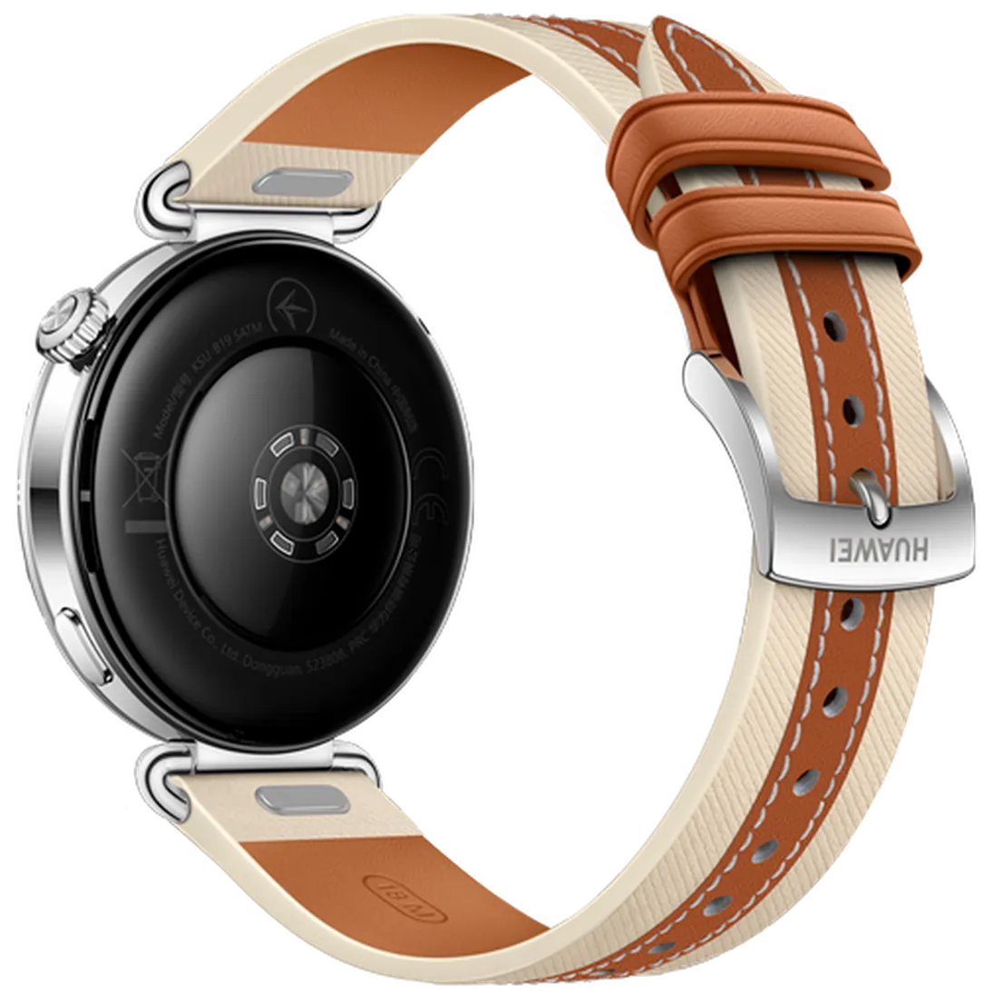 Huawei Watch GT 6 41mm Zilver (Bruine Band) – Image 4