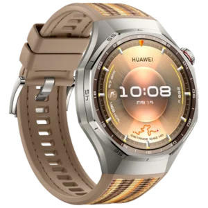 Huawei Watch GT 6 Pro 46mm Zilver (Bruine Band)