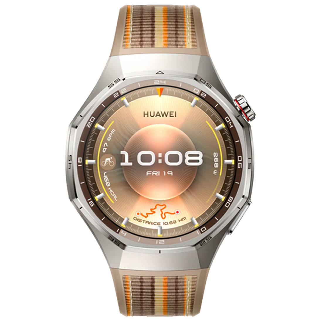 Huawei Watch GT 6 Pro 46mm Zilver (Bruine Band) – Image 6