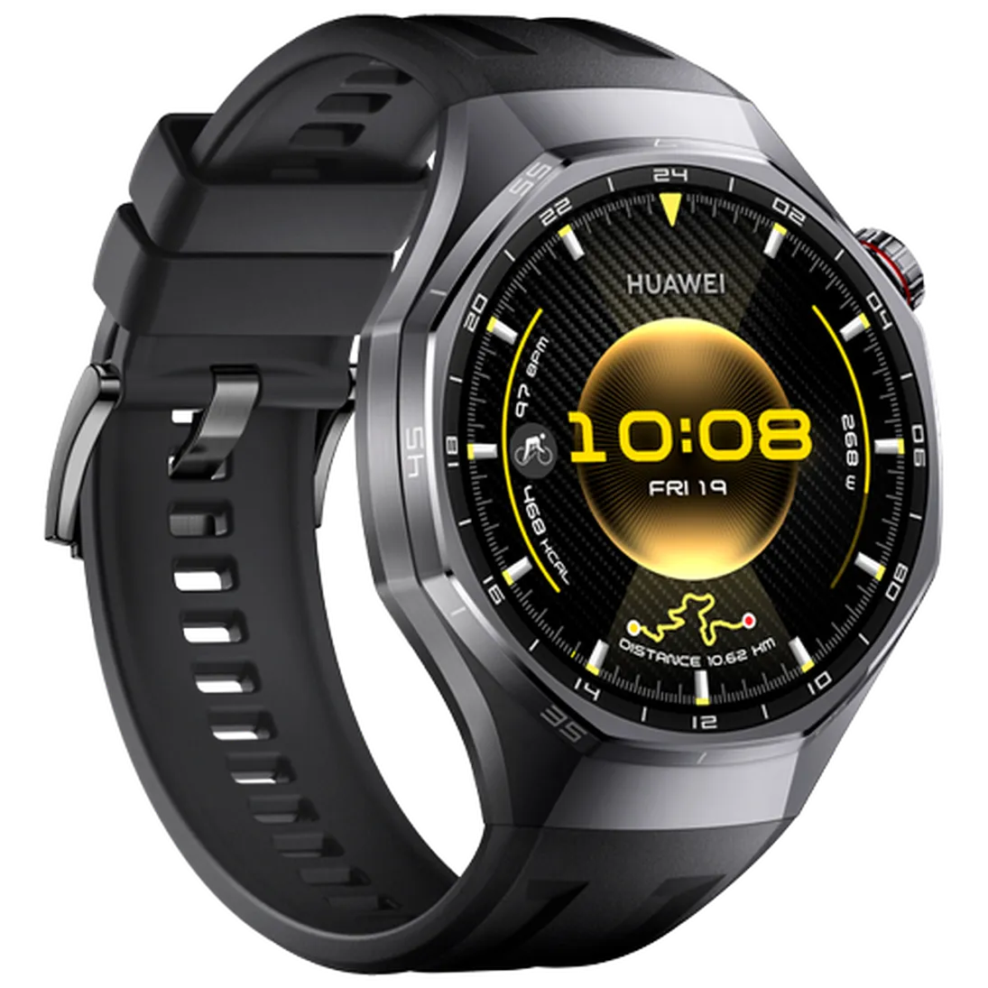 Huawei Watch GT 6 Pro 46mm Zwart (Zwarte Band)