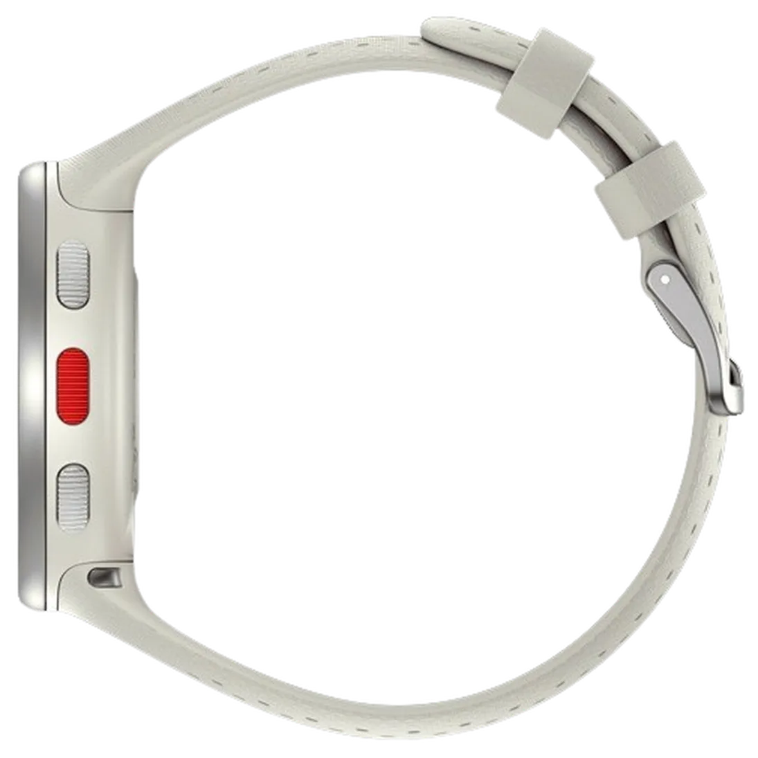 Polar Pacer Pro Zilver Witte Band – Image 3