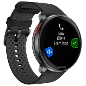 Polar Vantage V3 Zwart (Zwarte Siliconenband)