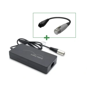 Yamaha Acculader 4A 42V 4 polig + koppelstuk