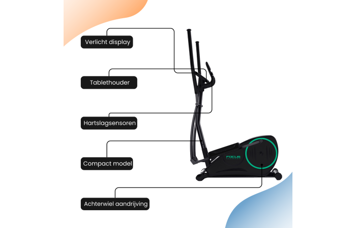Crosstrainer Focus Fitness Fox 2 – Image 2