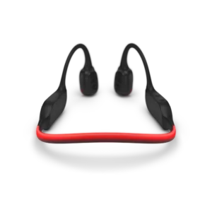 Philips GO Sports Open Ear Koptelefoon met LED Zwart/Rood