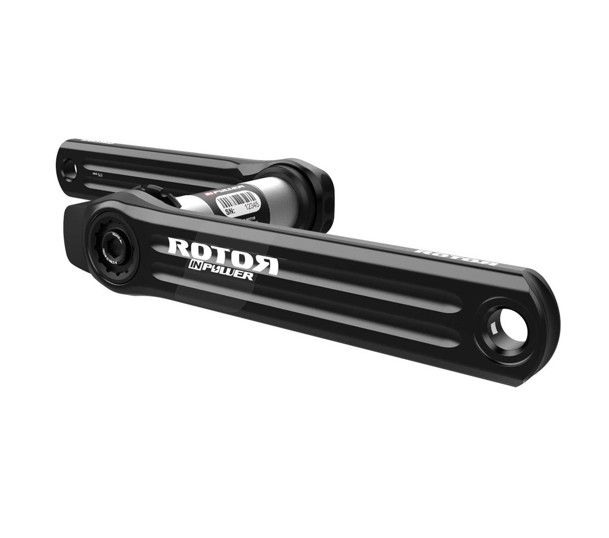 Rotor INpower Direct Mount V3 Crank Vermogensmeter Zwart – Image 4