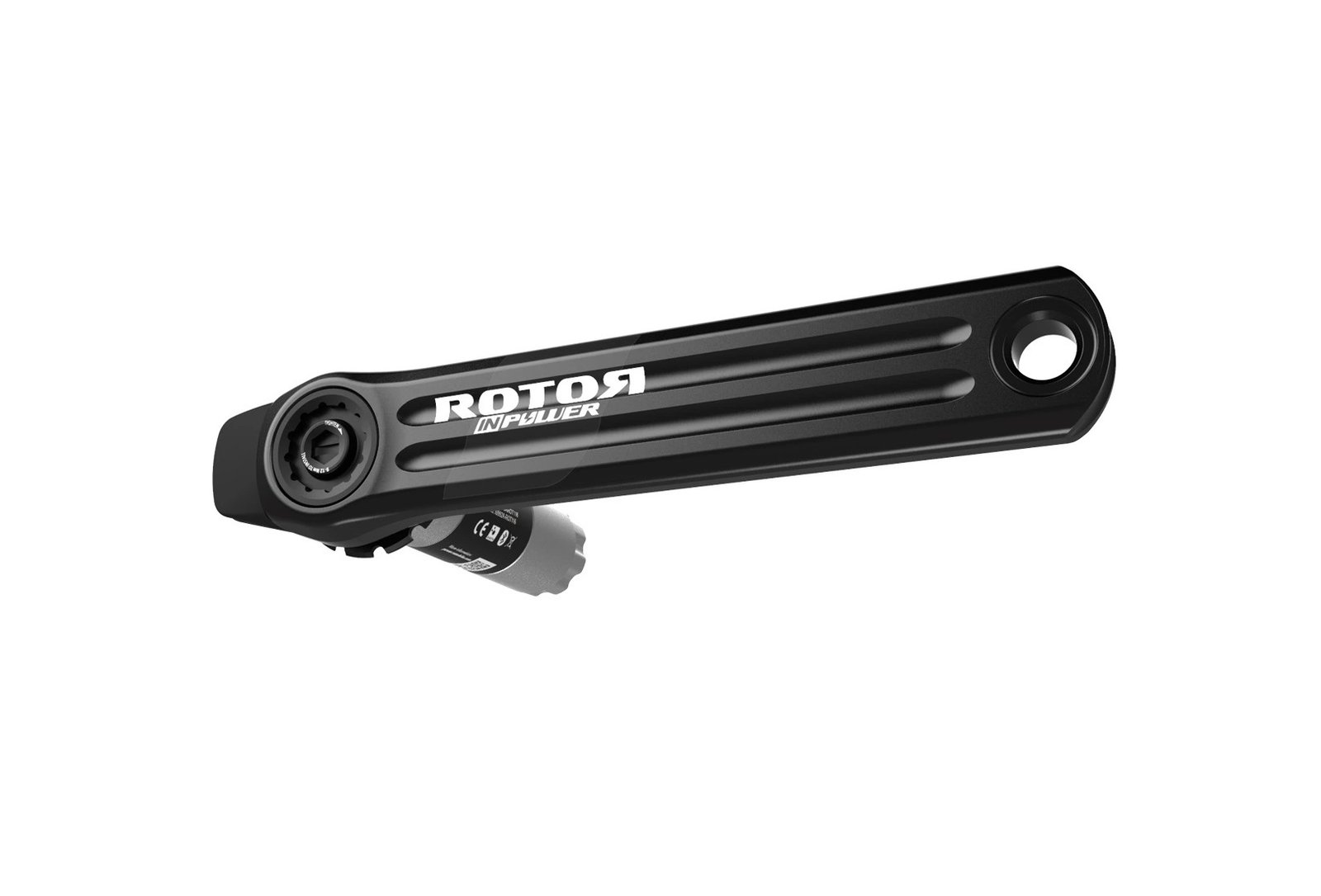 Rotor INpower Direct Mount V3 Crank Vermogensmeter Zwart – Image 2