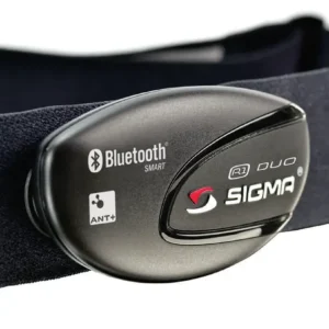 Sigma Sport R1 Duo Comfortex ANT+ Hartslagmeter Zwart